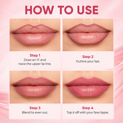 Smooth Lip Liner Creamy, Blendable Color with Smooth Application