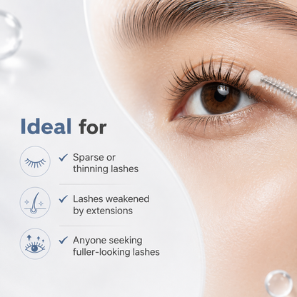 Eyelash Growth Serum for Longer, Fuller & Thicker-Looking Lashes