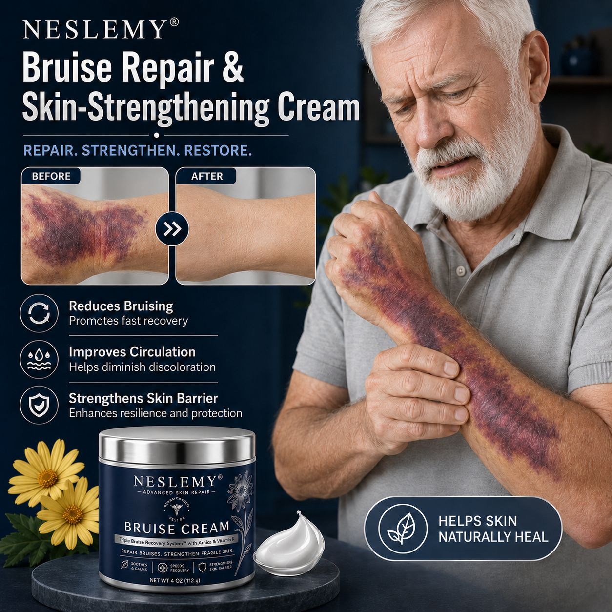 💥100K+ SOLD💕- NESLEMY® Bruise Repair & Skin-Strengthening Cream